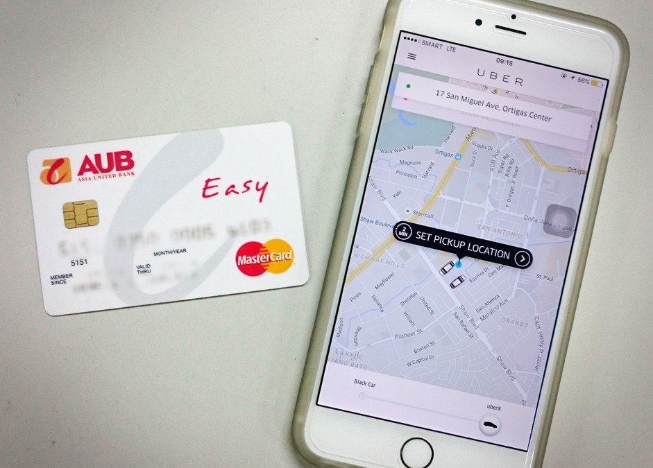 Rider Tip: AUB Easy credit card can be used for Uber